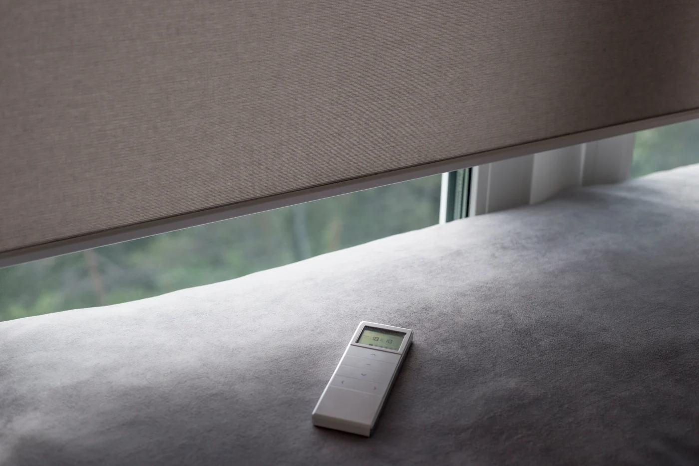 Motorized Shades Difference | Benicia, California | The Home Living Company Motorized shades with a remote control in the Benicia, California Area
