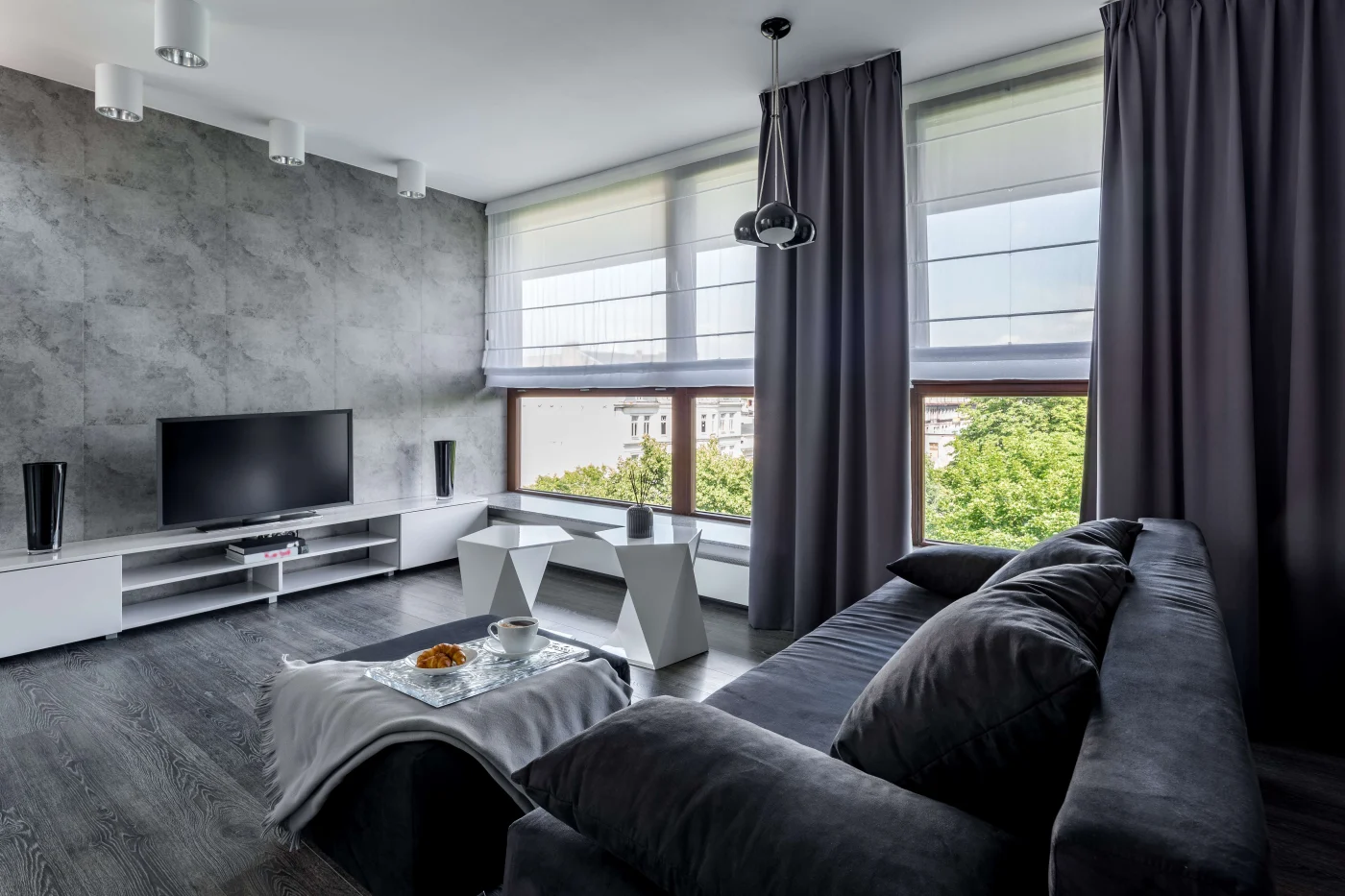 Window Fashions & Outdoor Living Solutions | St. Helena, CA | The Home Living Company Sheer shades in St. Helena, CA home | The Home Living Company